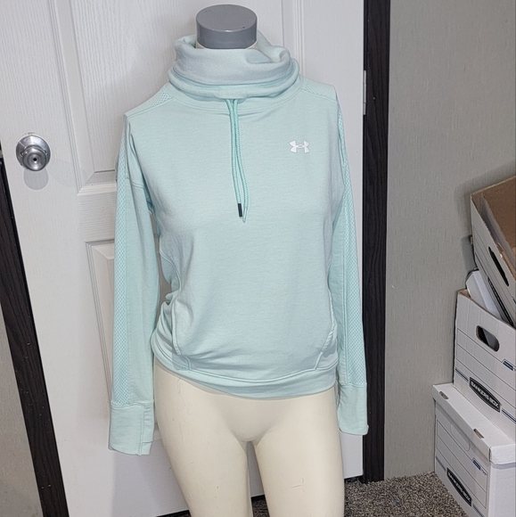 Under Armour Sweaters - Under Armour Light Blue Pullover Hoodie